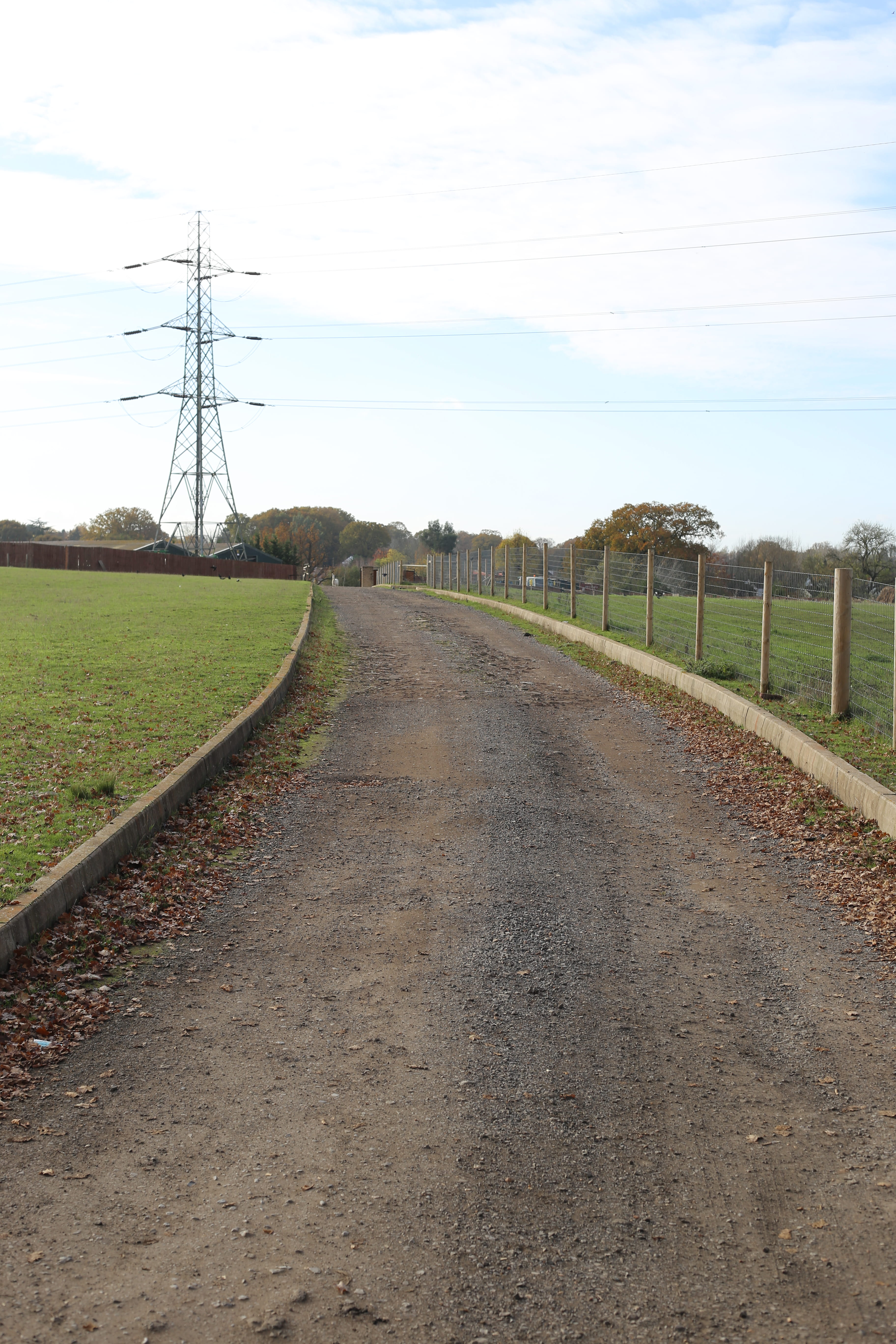Existing access road